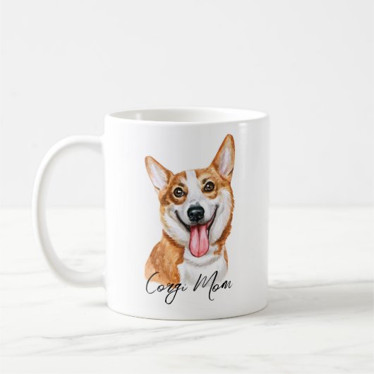 Corgi Mama Tasse (Links)