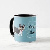Corgi Mama Tasse (Vorderseite Links)