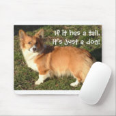 Corgi-Mausunterlage Mousepad (Mit Mouse)