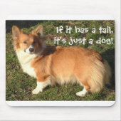 Corgi-Mausunterlage Mousepad (Vorne)