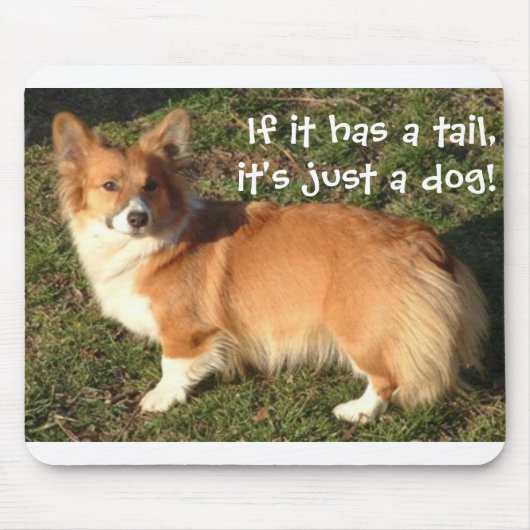 Corgi-Mausunterlage Mousepad (Vorne)