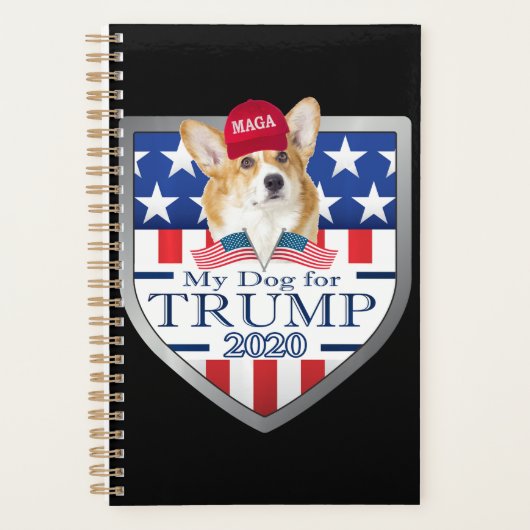 Corgi | Mein Hund Trump 2020 Corgi Long Sleeve Planer (Vorderseite)