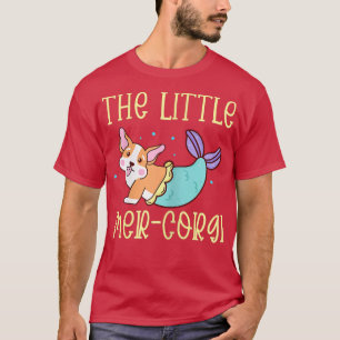 Corgi Mermaid Der kleine MerCorgi Dog Lover Kawaii T-Shirt