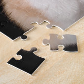 Corgi mit Blumen in ihrem Haar Puzzle (Seite)