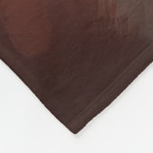 Corgi mit Weihnachtsfeiern Fleecedecke (Ecke)