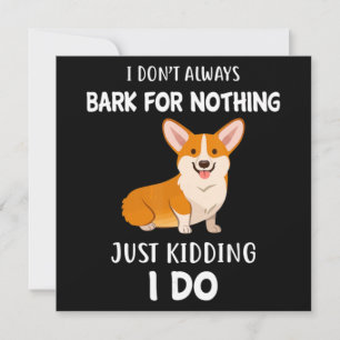 Corgi Mitteilungskarte