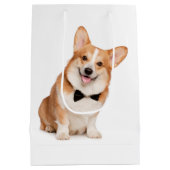 Corgi Mittlere Geschenktüte (Rückseite)
