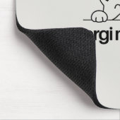 'Corgi-Mom-Leben' Süßes Hundemutter-Bürogeschenk  Mousepad (Ecke)