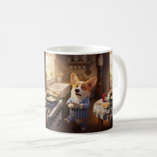 Corgi Morgen Tasse