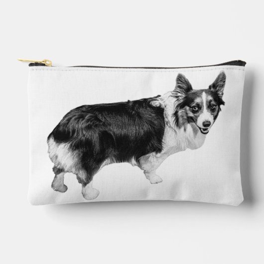 Corgi Morgenhelle Zubehörtasche (Vorderseite)