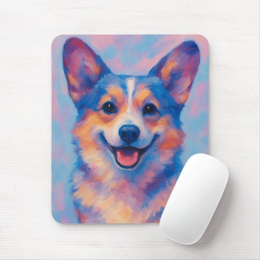 Corgi Mouse Pad Mousepad (Mit Mouse)
