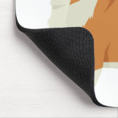 Corgi Mousepad (Ecke)