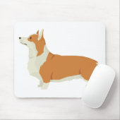 Corgi Mousepad (Mit Mouse)