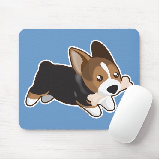 Corgi Mousepad (Mit Mouse)