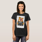 Corgi-Mugshot T-Shirt (Vorne ganz)