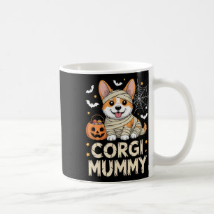Corgi Mummy Funny Halloween Hund Lover Kostüm für Kaffeetasse
