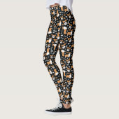 Corgi Muster Niedlich Welsh Pembroke Corgis Leggings (Links)