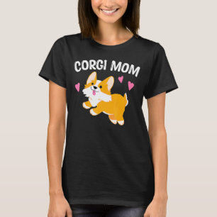 CORGI-MUTTER Lustiger Corgi-Hund Welpe Besitzer Fr T-Shirt