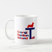 Corgi-Nations-Stand hoch Kaffeetasse (Links)