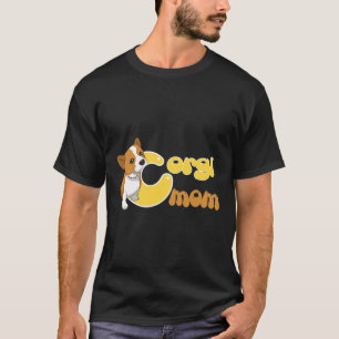 Corgi Niedlich Corgi Puppy Corgi Mama T-Shirt