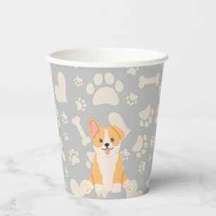 Corgi Niedlich Pappbecher
