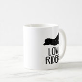 Corgi-niedriger Reiter Kaffeetasse (VorderseiteRechts)