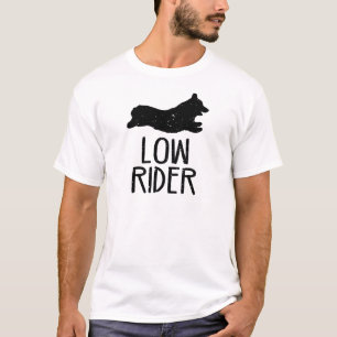 Corgi-niedriger Reiter T-Shirt