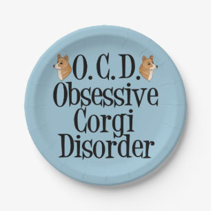 Corgi Obsessed Pappteller