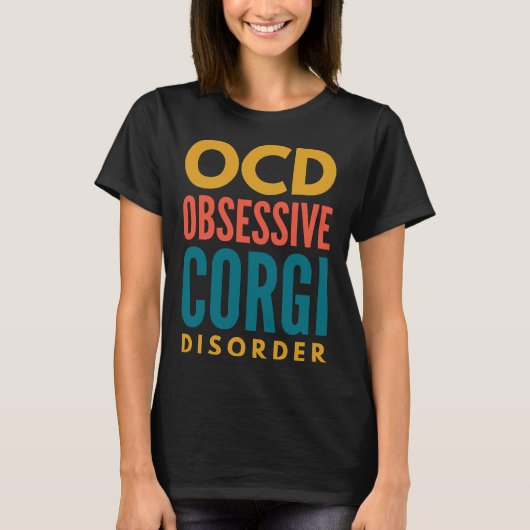 Corgi Obsession T-Shirt (Vorderseite)