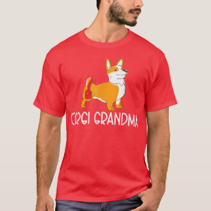Corgi Oma Corgi Großmutter Lover -488 T-Shirt