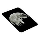 Corgi On Mountain Blood Moon Halloween Magnet (Rechte Seite)