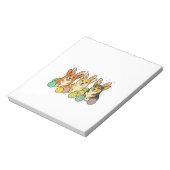 Corgi-Oster-T-Shirt_1 Notizblock (Rotiert)