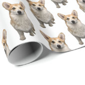 Corgi-Packpapier Geschenkpapier (Rolleneckpunkt)