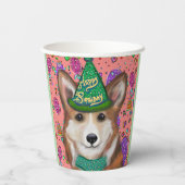 CORGI PAPPBECHER (Rückseite)