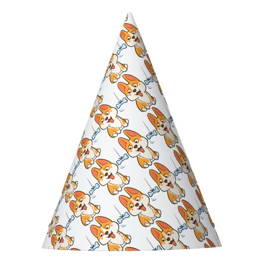 Corgi Partyhütchen (Vorderseite)