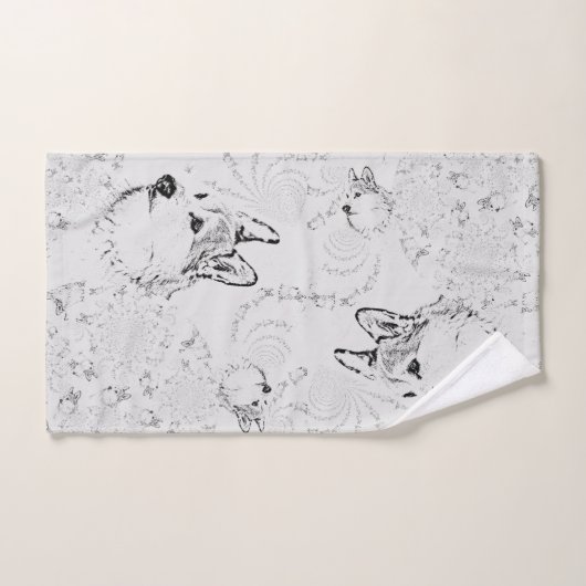 Corgi Pattern Handtuch (Handtuch)