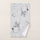 Corgi Pattern Handtuch (Handtuch)