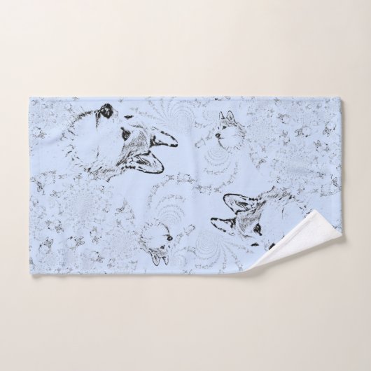 Corgi Pattern Handtuch (Handtuch)