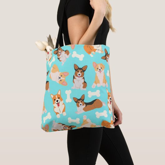 Corgi Pattern Tasche (Von Nahem)