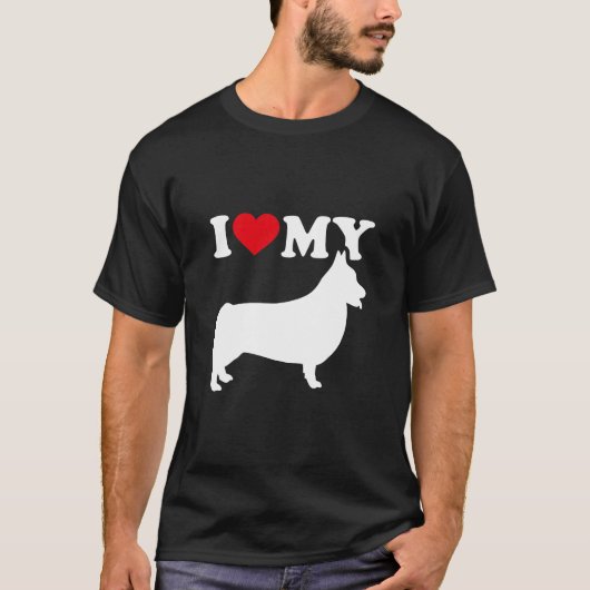 Corgi Pembroke T-Shirt (Vorderseite)