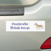 Corgi — Pembroke Welsh Autoaufkleber (Auf Auto)