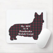 Corgi Pembroke Welsh BESTE FREUNDIN Geschenke Mousepad (Mit Mouse)