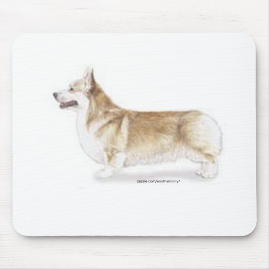 Corgi — Pembroke Welsh Mousepad (Vorne)