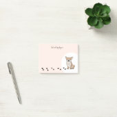 Corgi personalisieren post-it klebezettel (Büro)