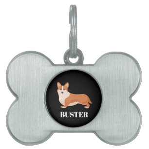 Corgi Personalisieren Tiermarke