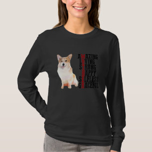 Corgi Phantastisch Love Stark Happy Selfless Grace T-Shirt