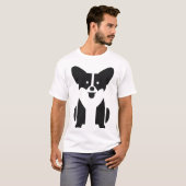 Corgi Pictogram T-Shirt (Vorne ganz)