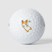 Corgi Playing Ball (Vorderseite)