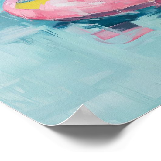 Corgi Pool Schwimmbad Kunstdruckerei: Dekoration d (Ecke)