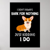 Corgi Poster (Vorne)
